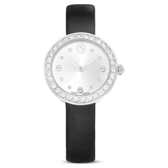 NWT Authentic Swarovski Matrix Tennis Quartz Crystal Silver Dial Women's Watch - Picture 1 of 3